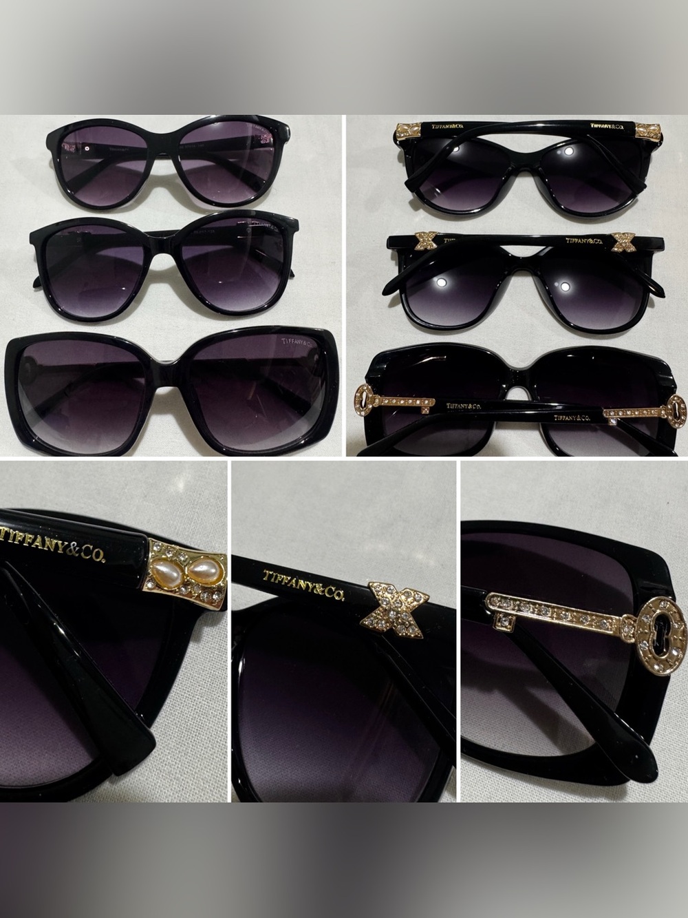3x TIFFANY & CO. SUNGLASSES vintage womens Collection ! Free Shipping!